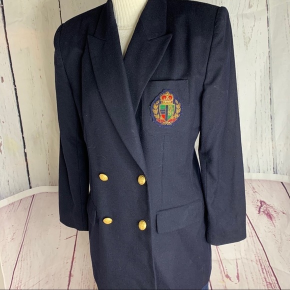 Vintage Crest Blazer Casual Corner 10 Pure… - Picture 7 of 11